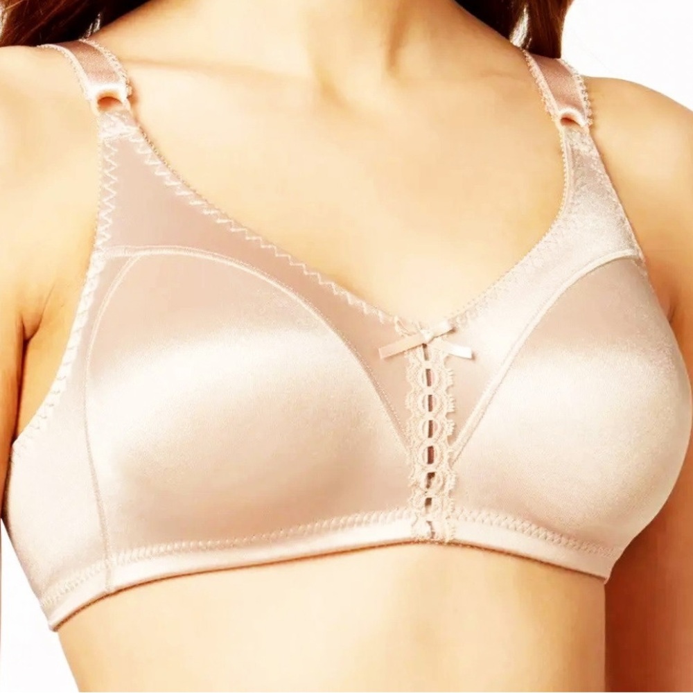 🆕 Bali Classic Support Cool Comfort Bra in Nude XLO